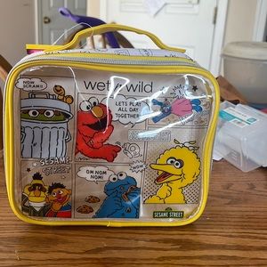 NWT Sesame Street cosmetic bag